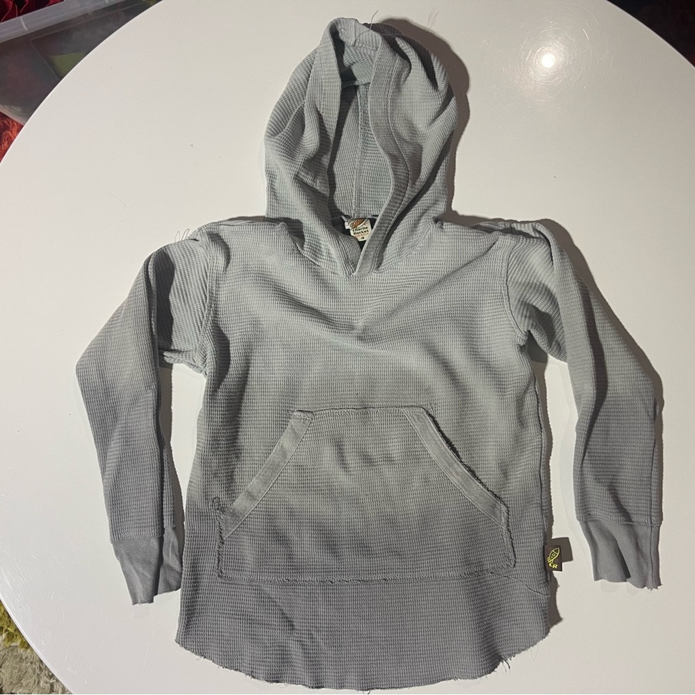 Comfy Boy’s super soft ombré waffle knit hoodie size 4 by Charlie Rocket
